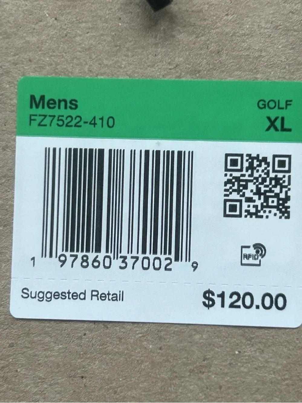 Nike new tags